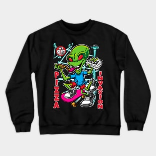 Pizza Invasion Crewneck Sweatshirt